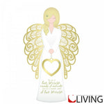 Bomboniera You are an Angel con cuore e ali in metallo